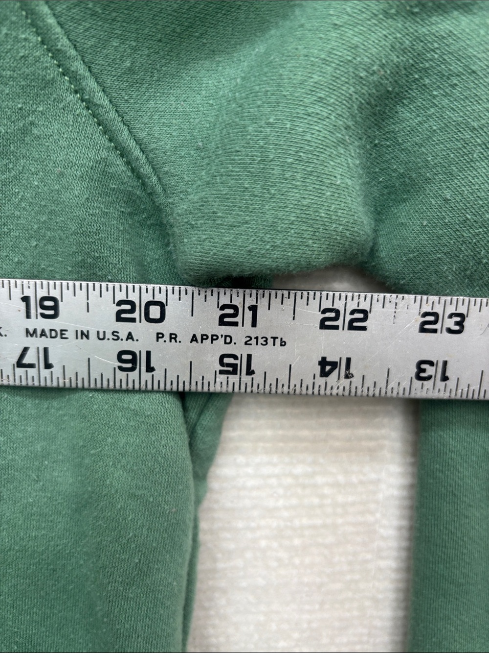 Tommy Hilfiger | medium Sage Green Crewneck Sweatshirt - Picture 3 of 6
